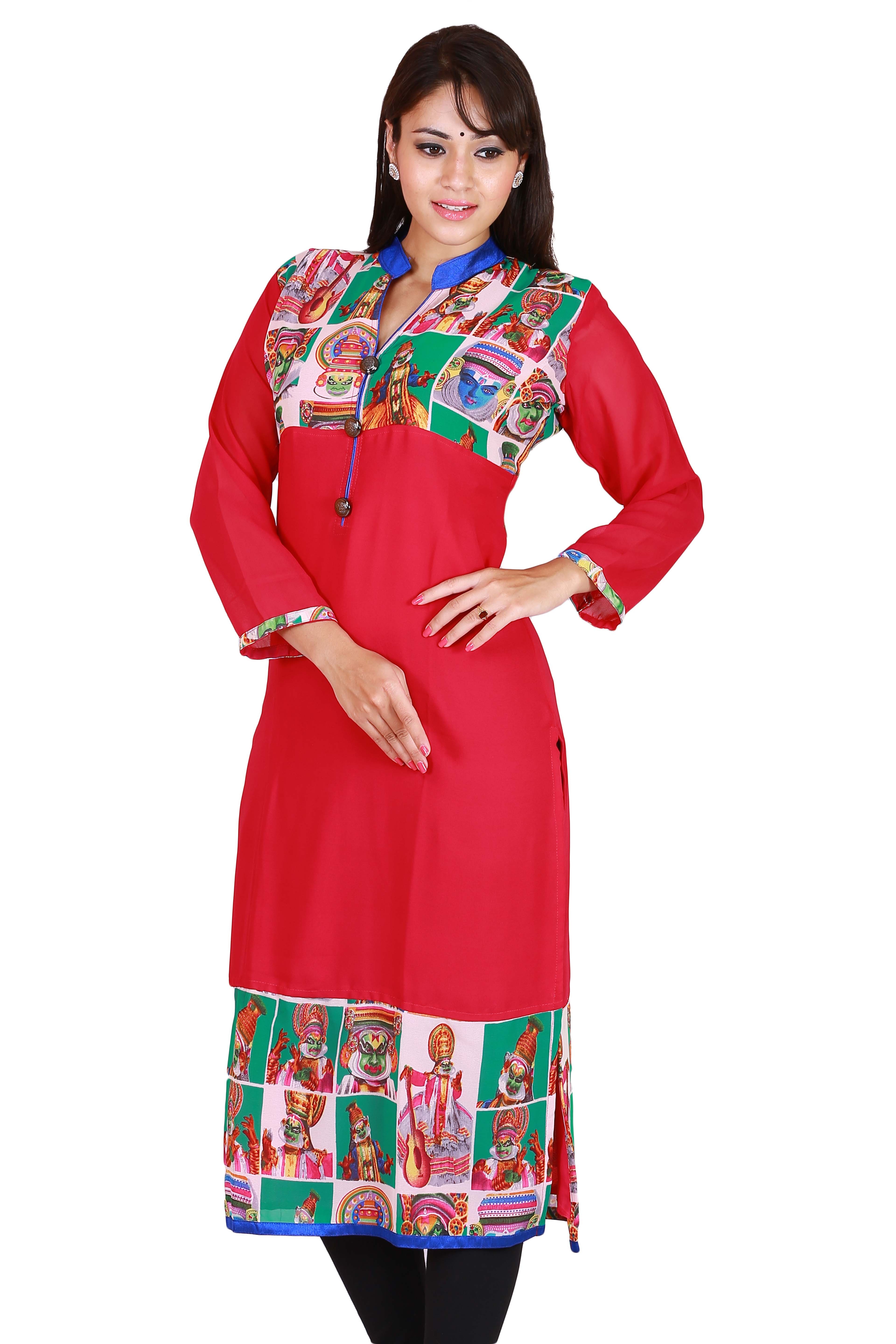 Rich Georgette With Latest Khathak Digital Print