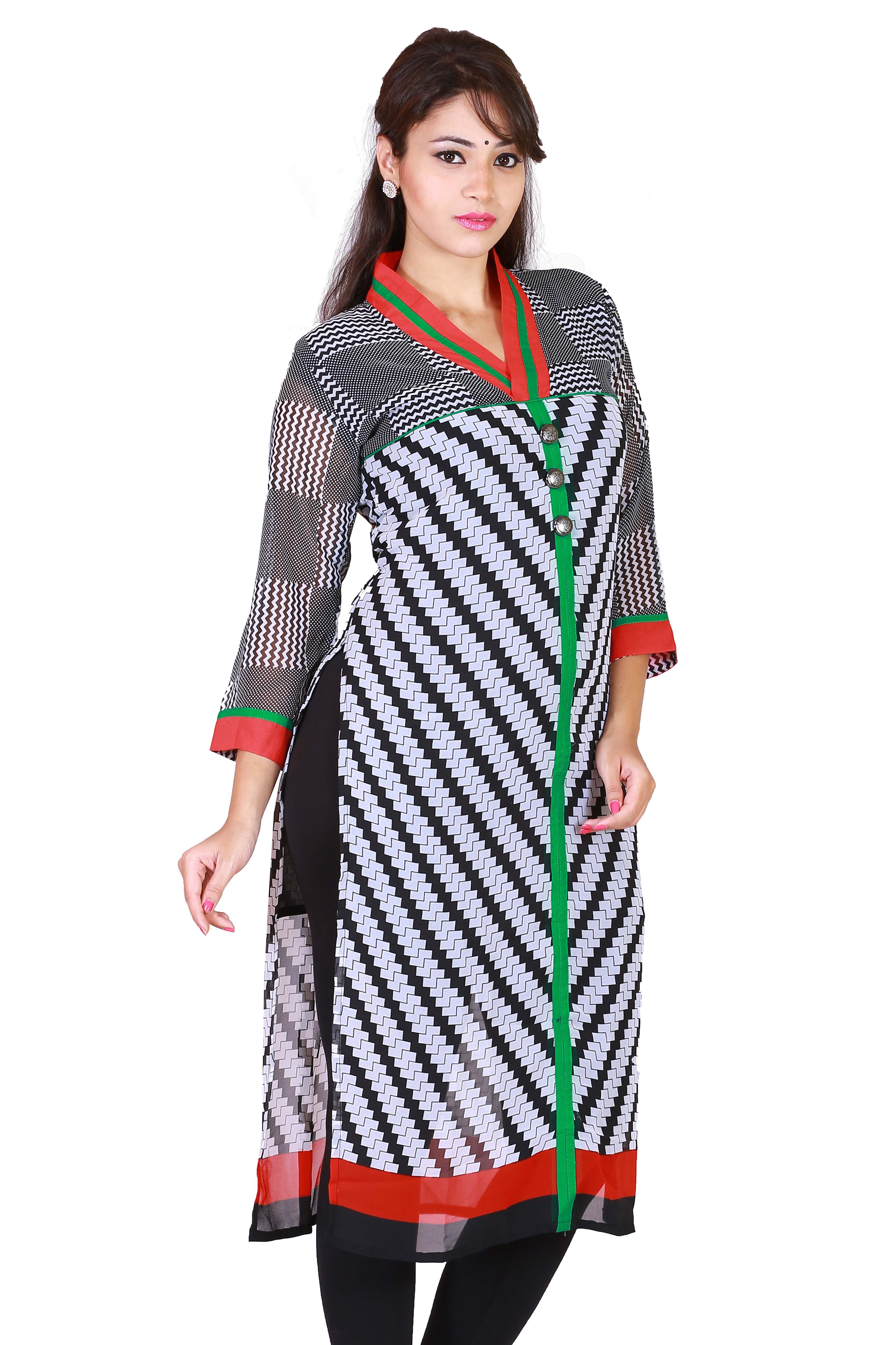 Chiffon With Latest Print
