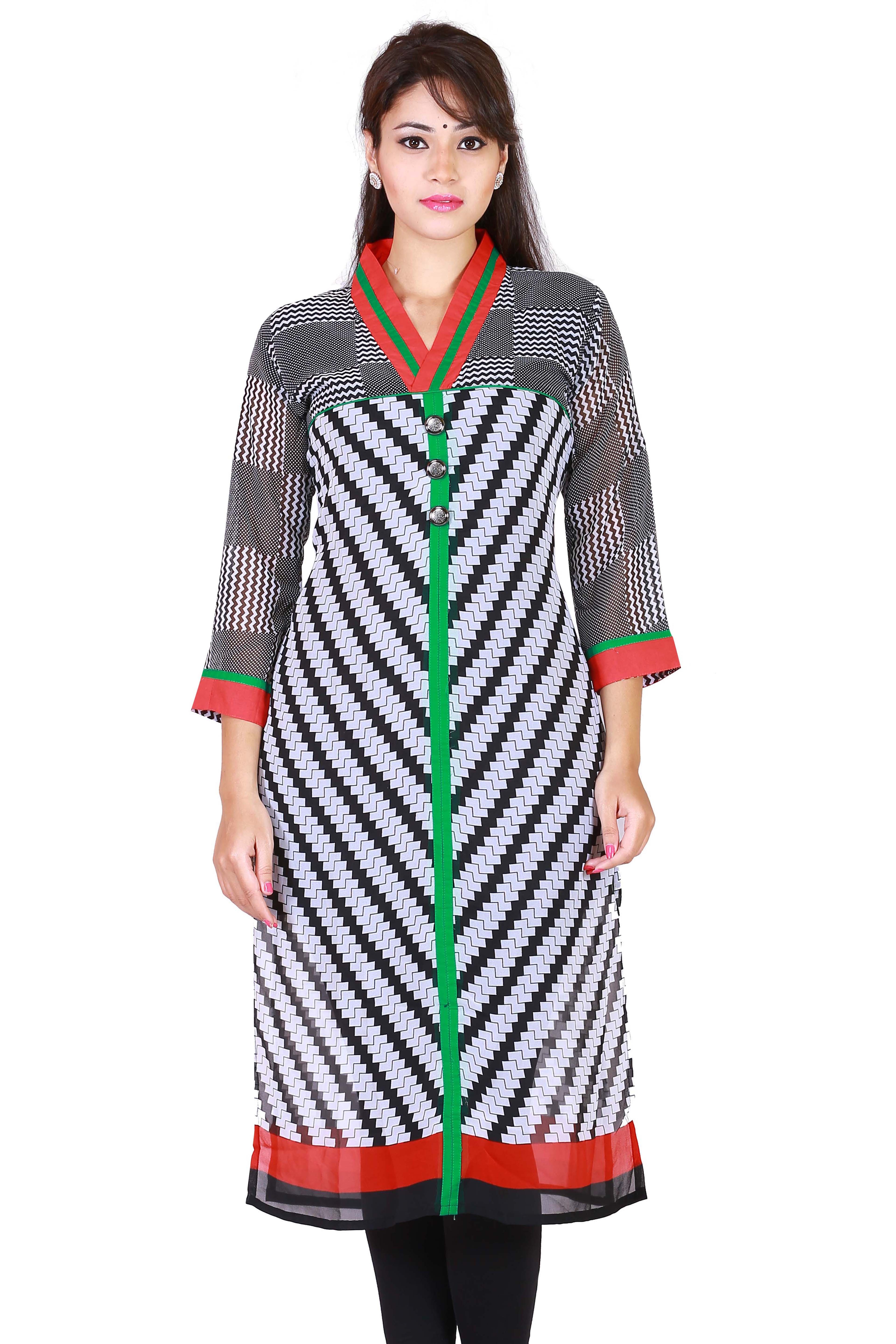 Chiffon With Latest Print