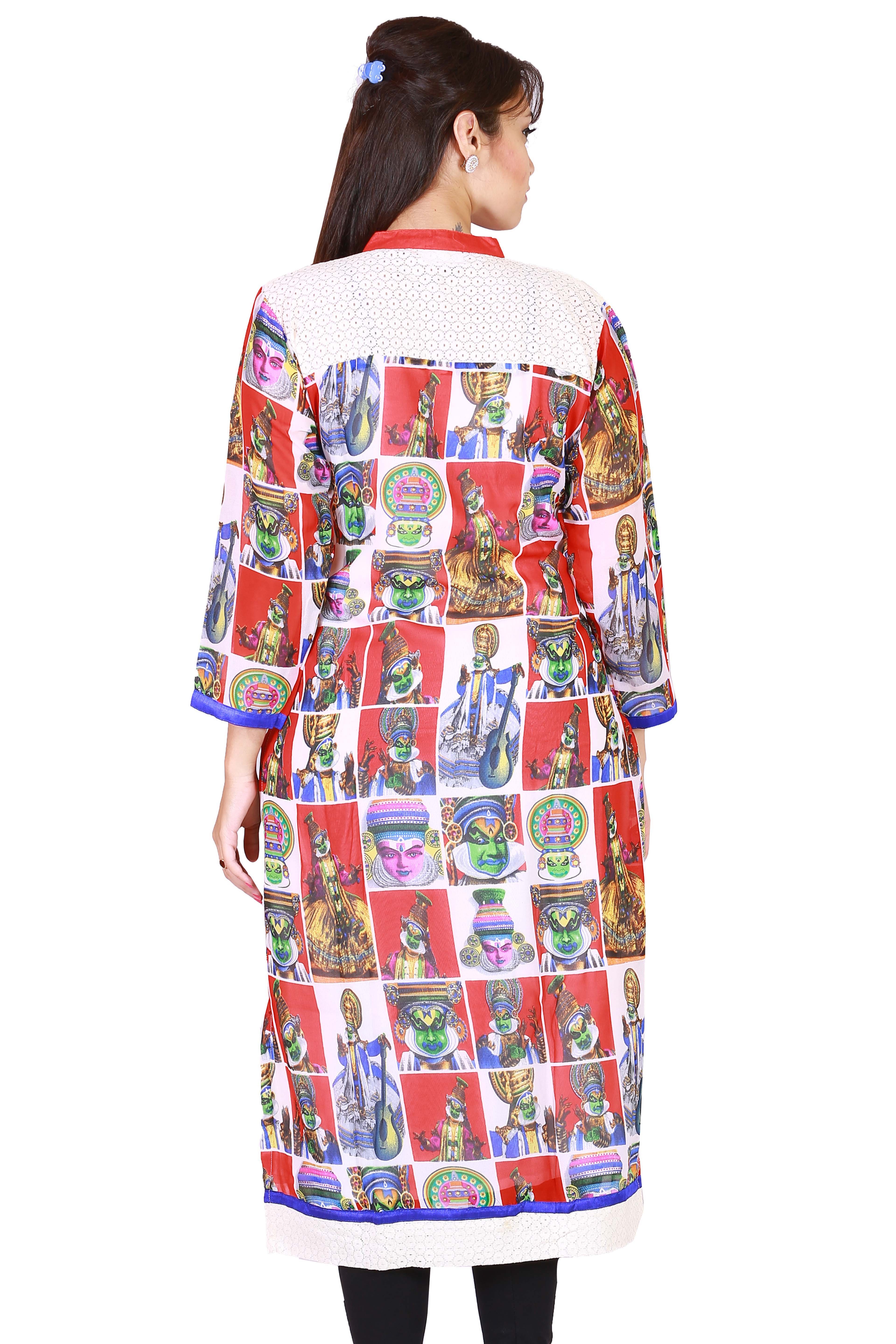Rich Georgette With Latest Khathak Digital Print