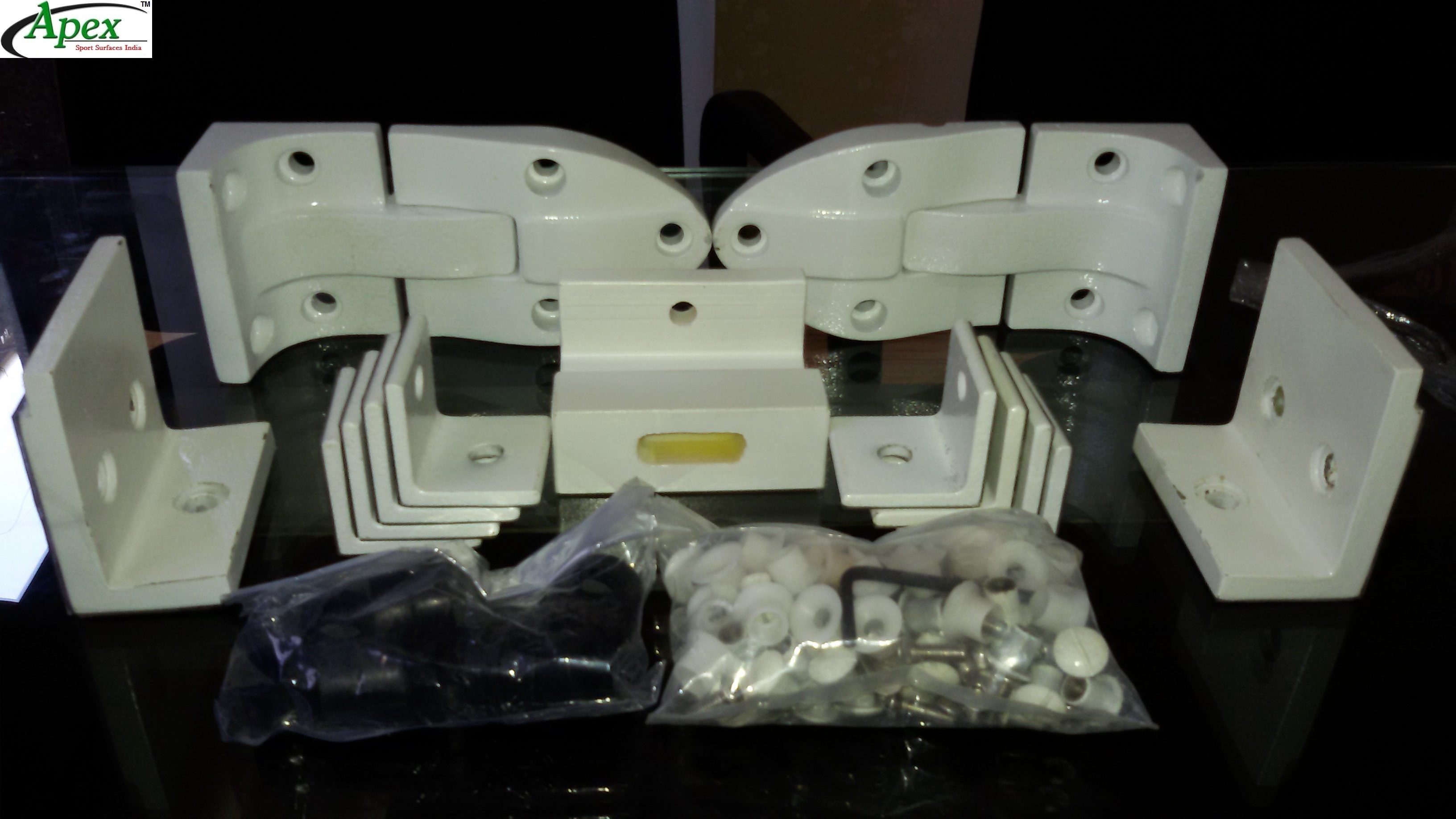 Squash Court Glass Fitting Hinges