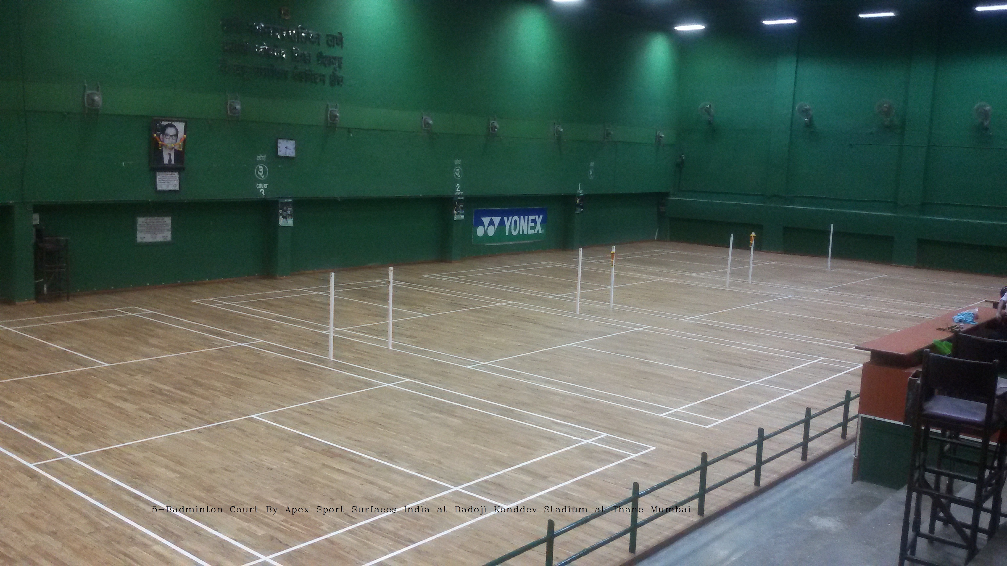 Badminton Court Flooring