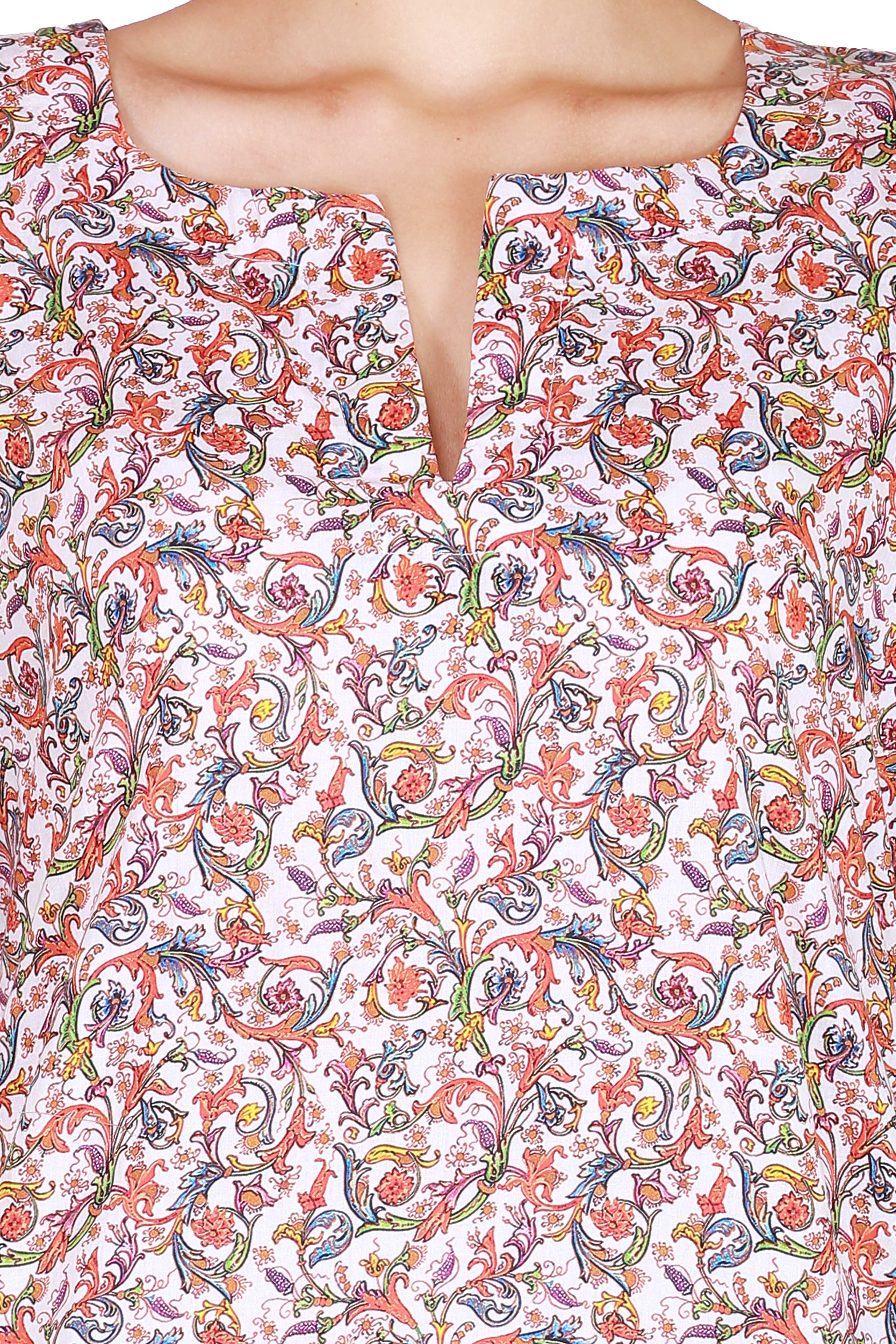 100% Cotton With Latest Print