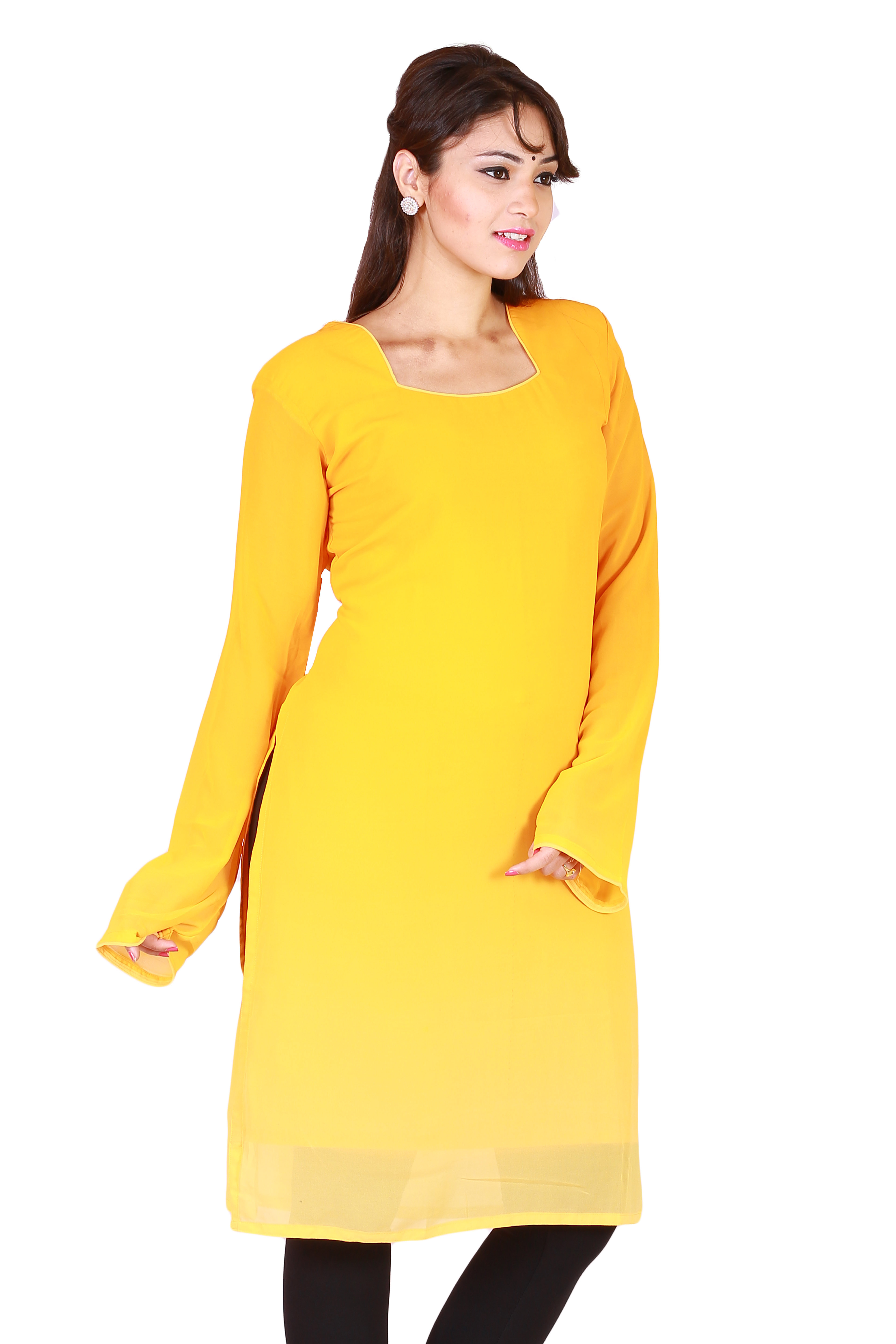 Chiffon With Two Tones