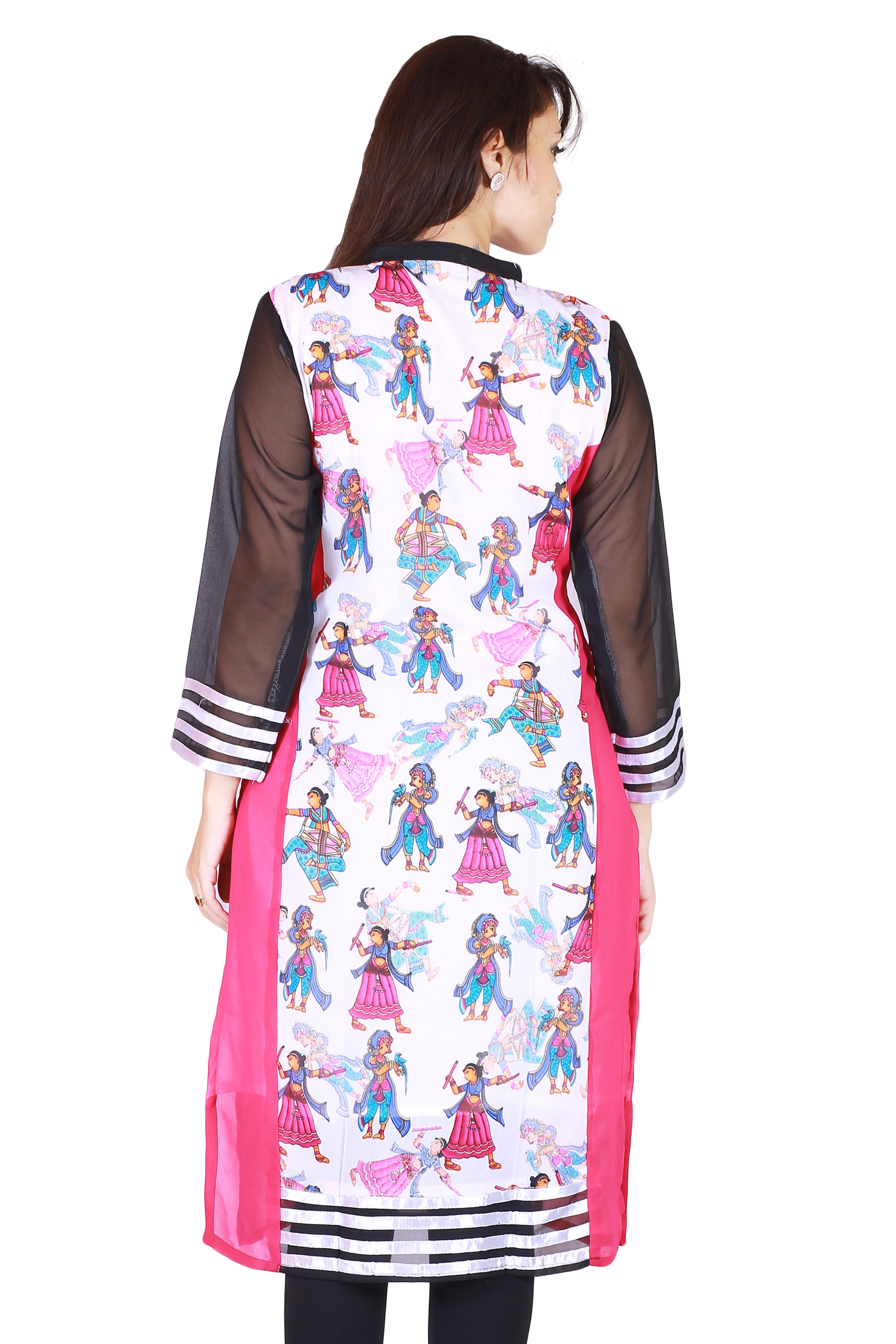 Chiffon With Latest Print