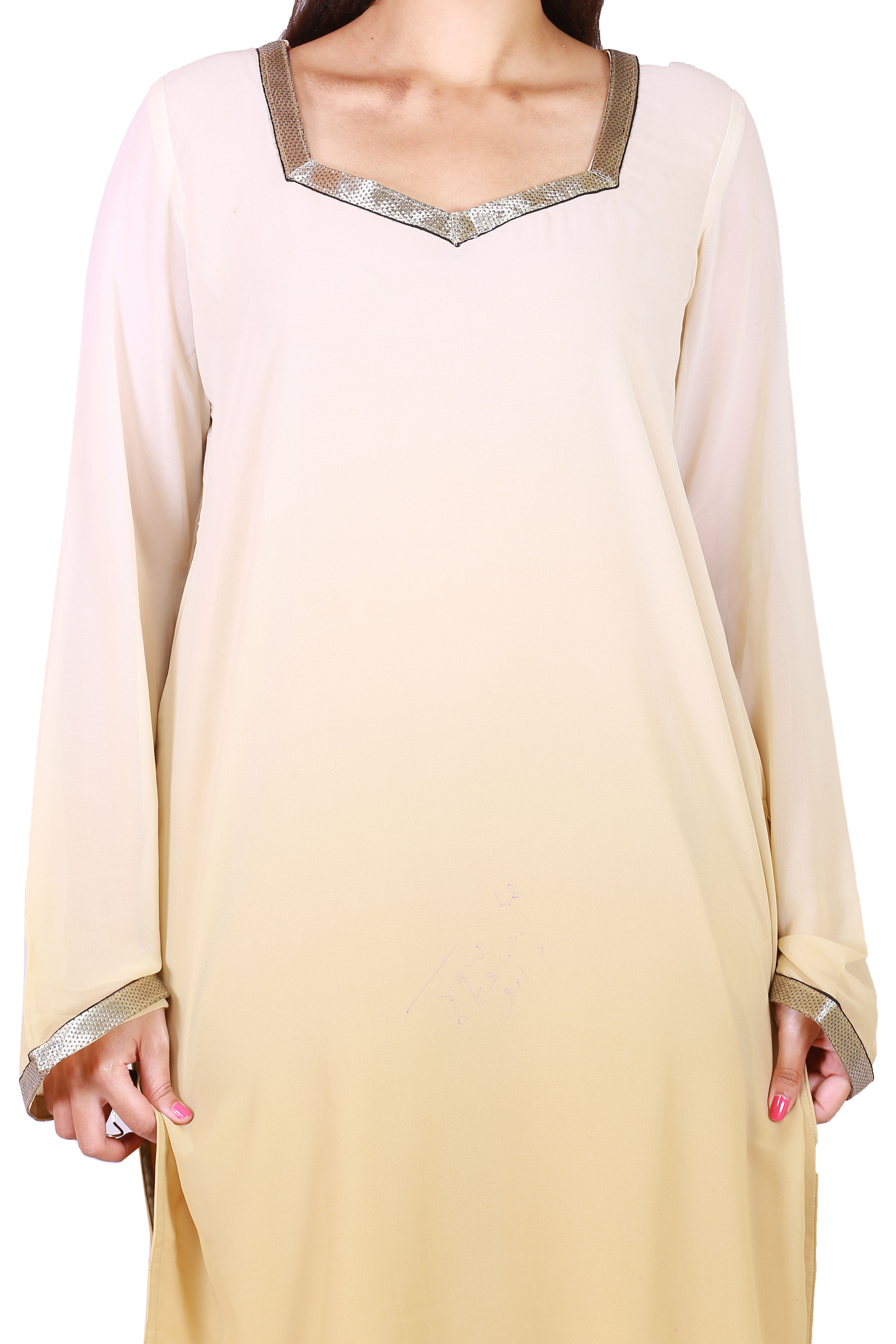 Chiffon With Two Tone Solids