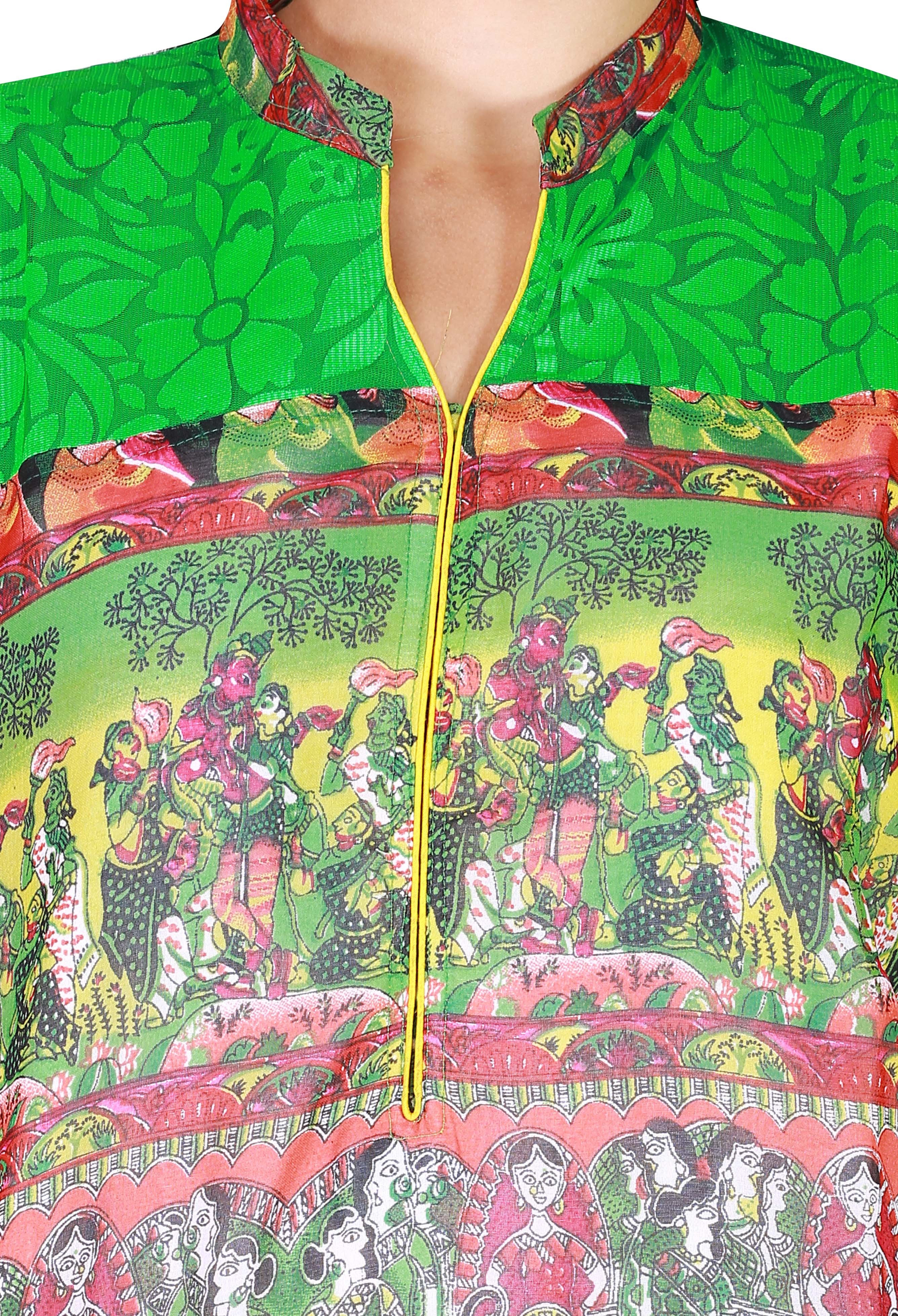 Rich Georgette With Digital Print