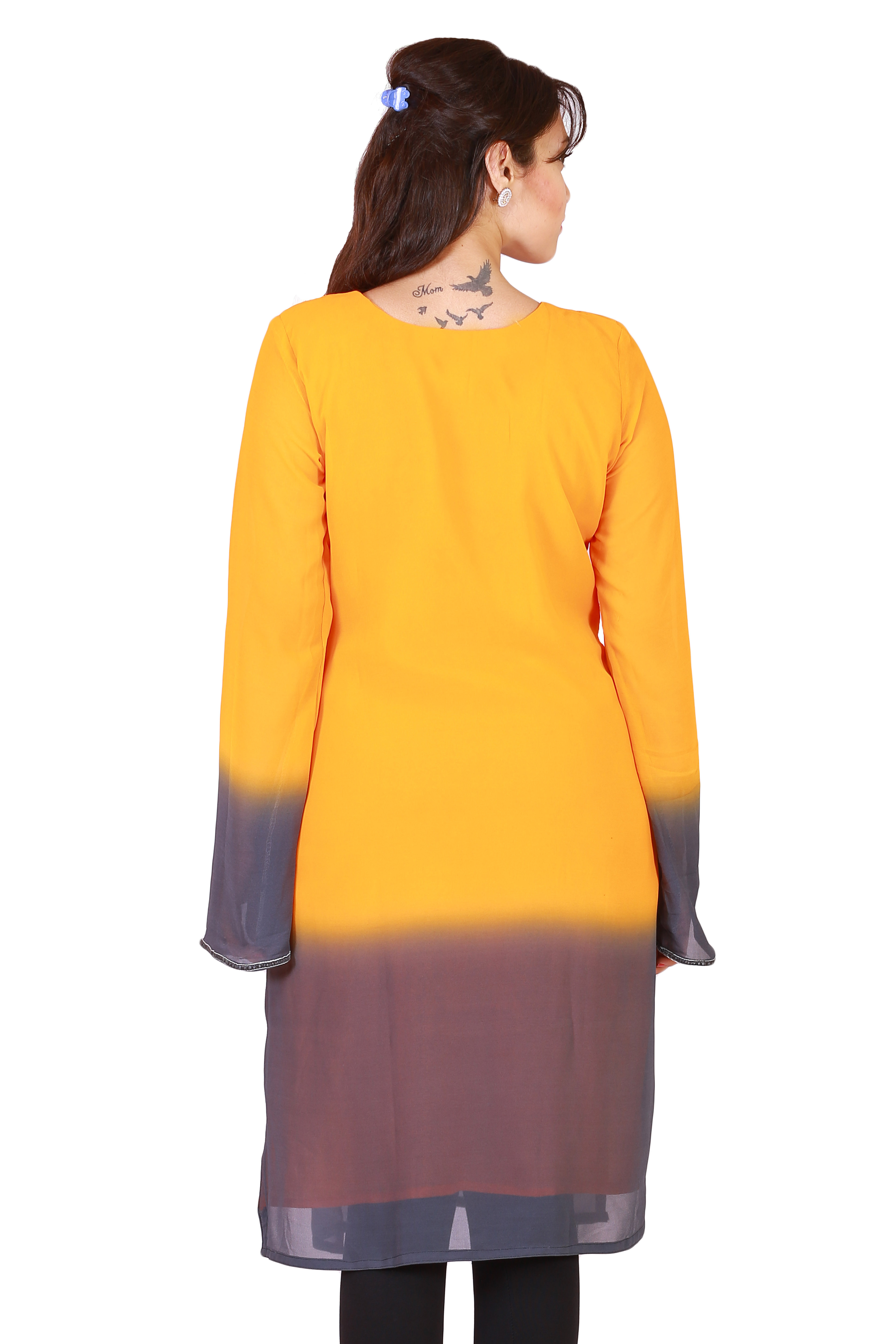 Chiffon With Two Tones