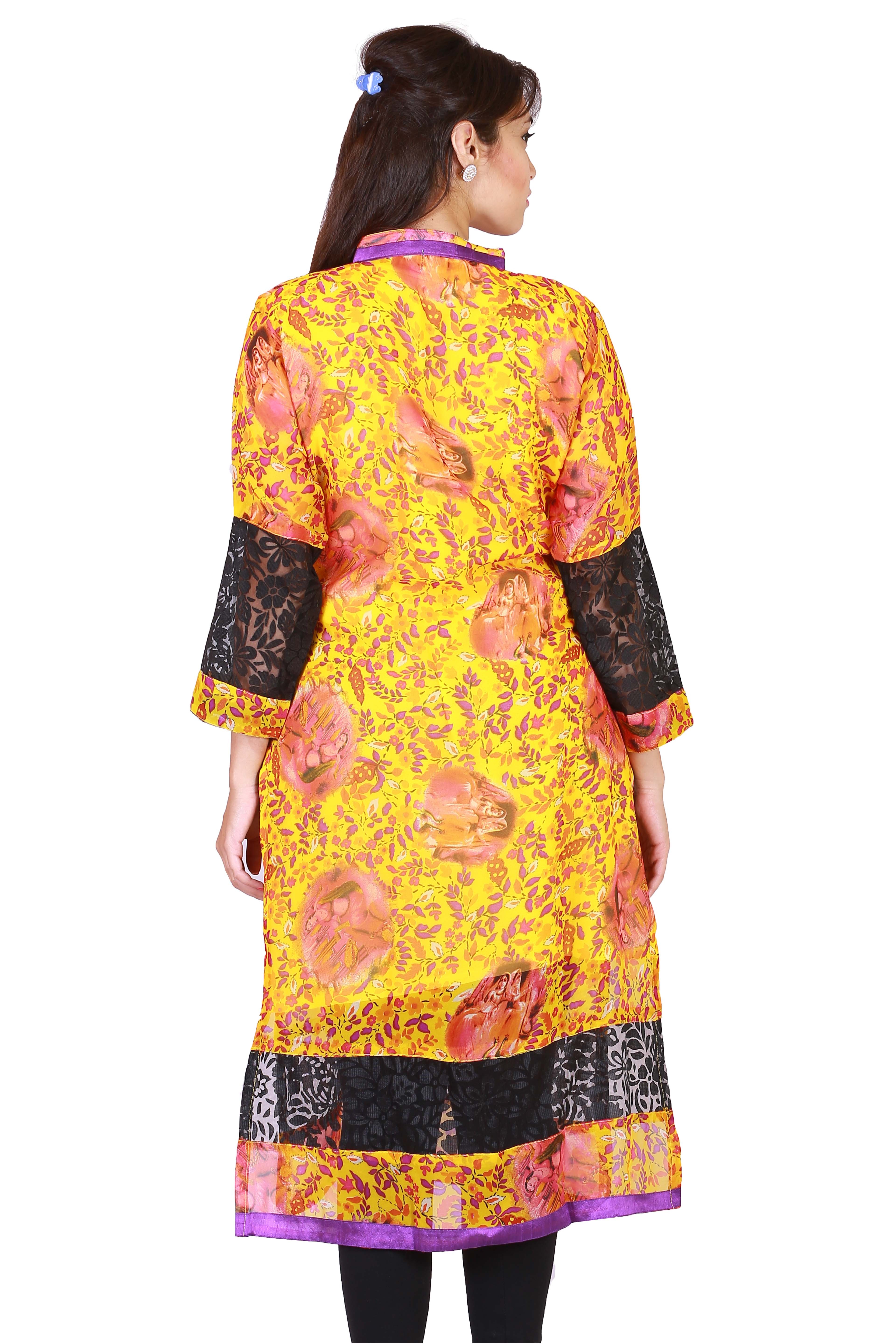 Rich Georgette With Digital Print