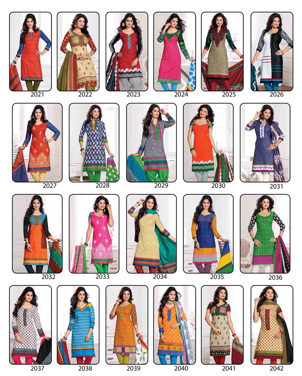 Unstitched Cotton Dresses Material