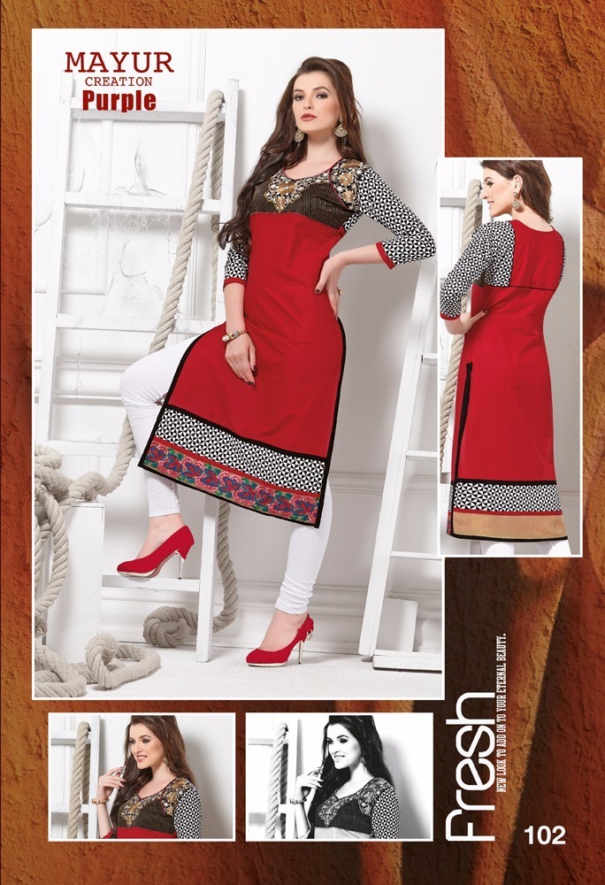 Olympic Cotton Kurti