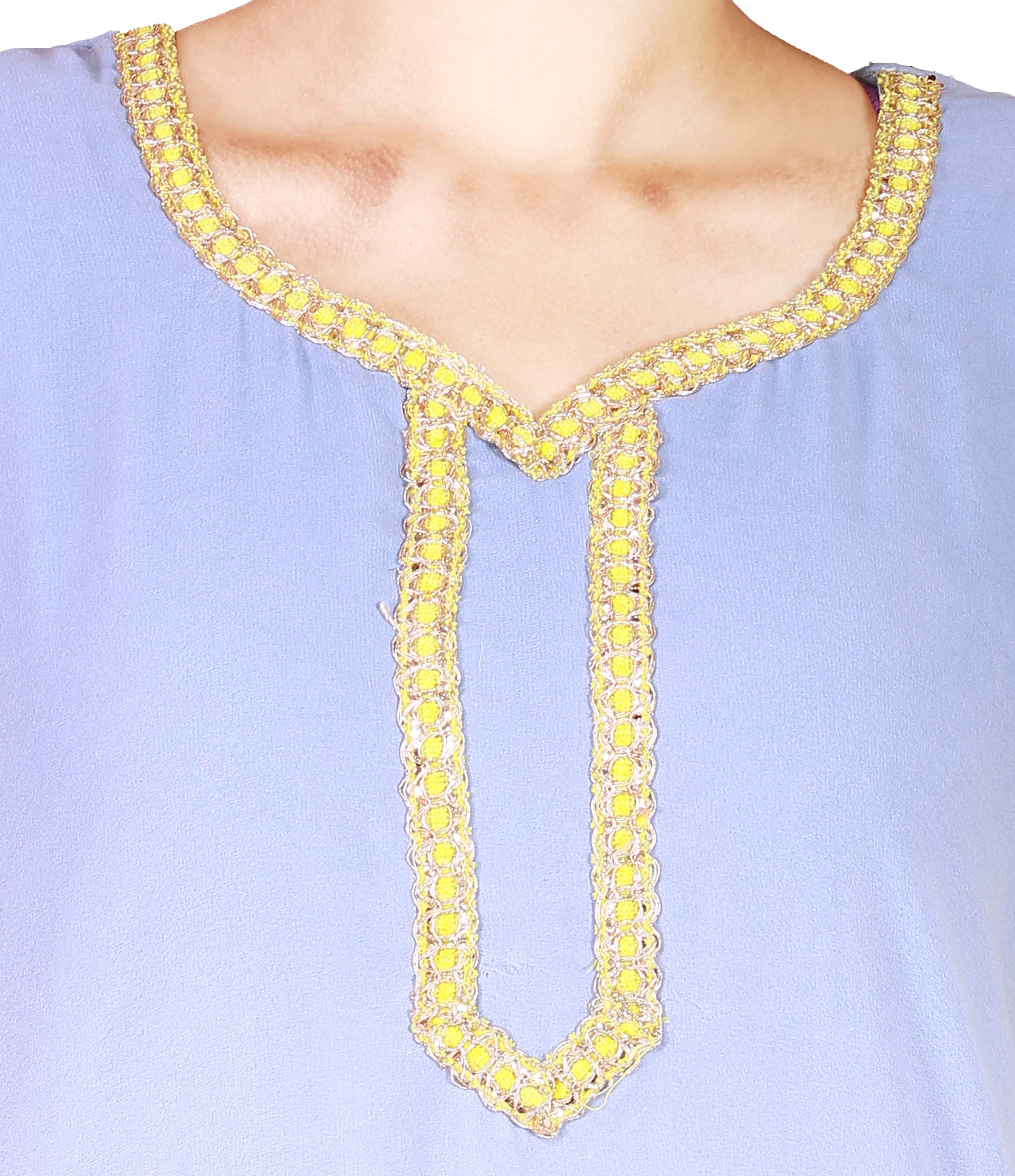 Chiffon With Two Tones