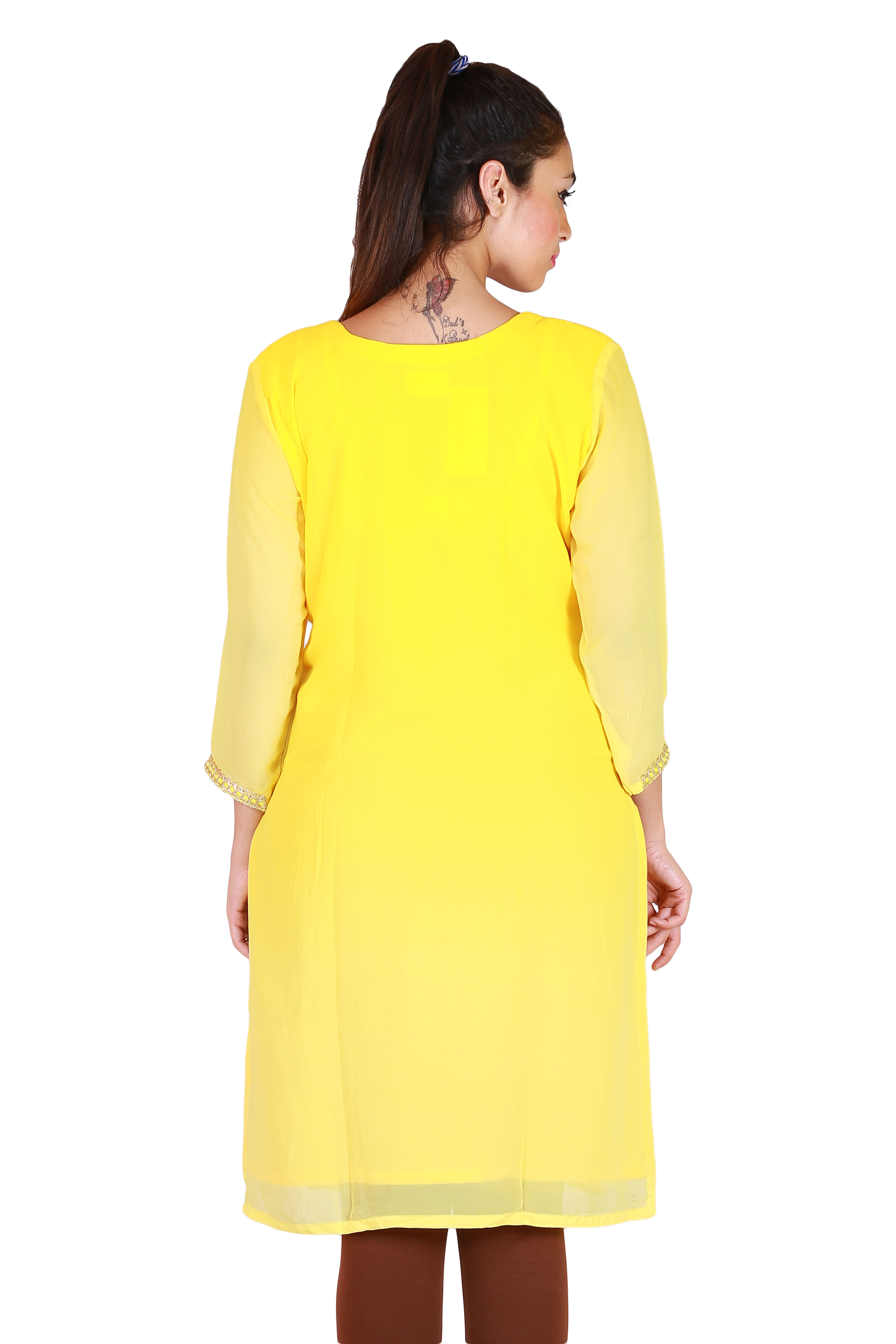 Chiffon With Two Tones