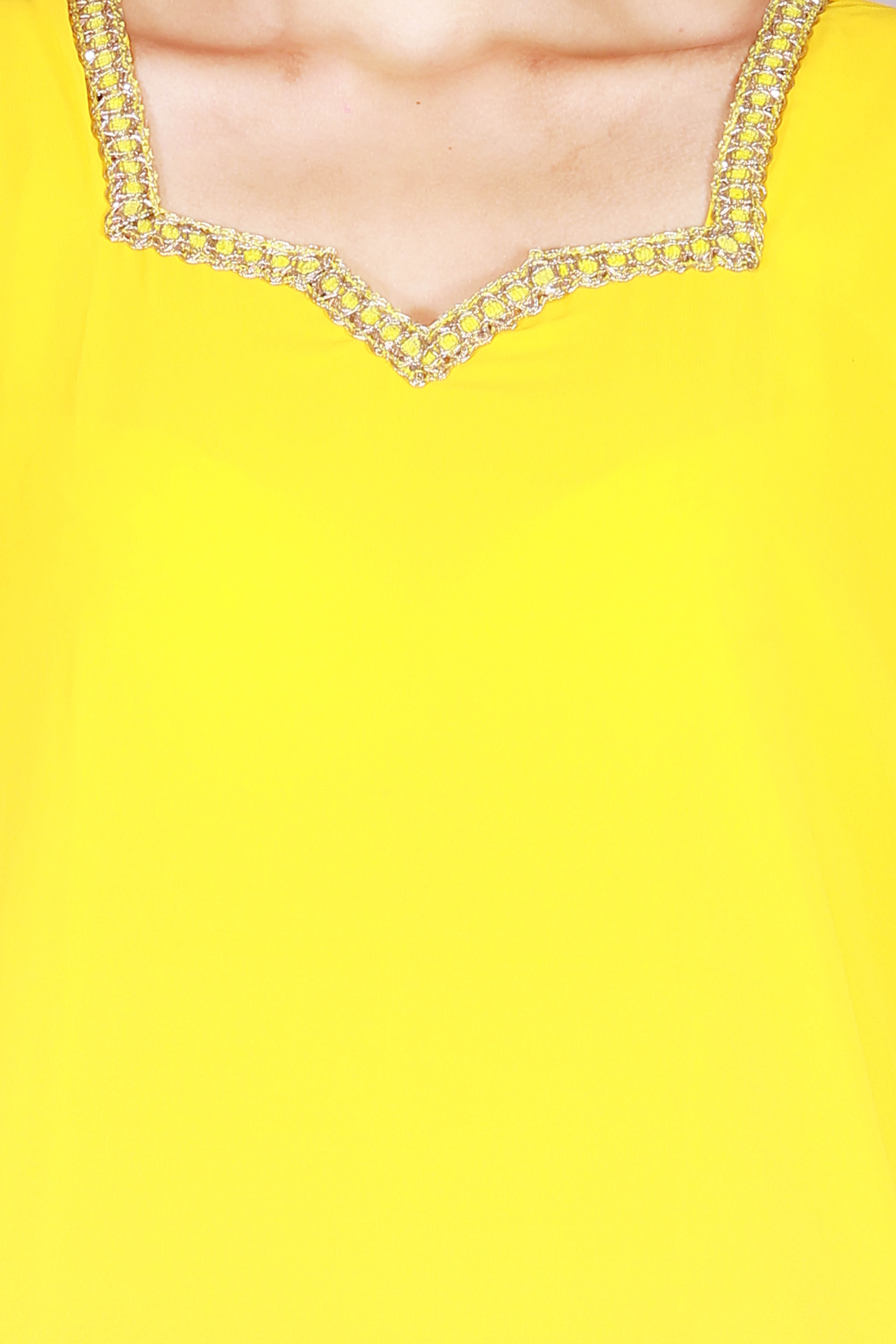 Chiffon With Two Tones