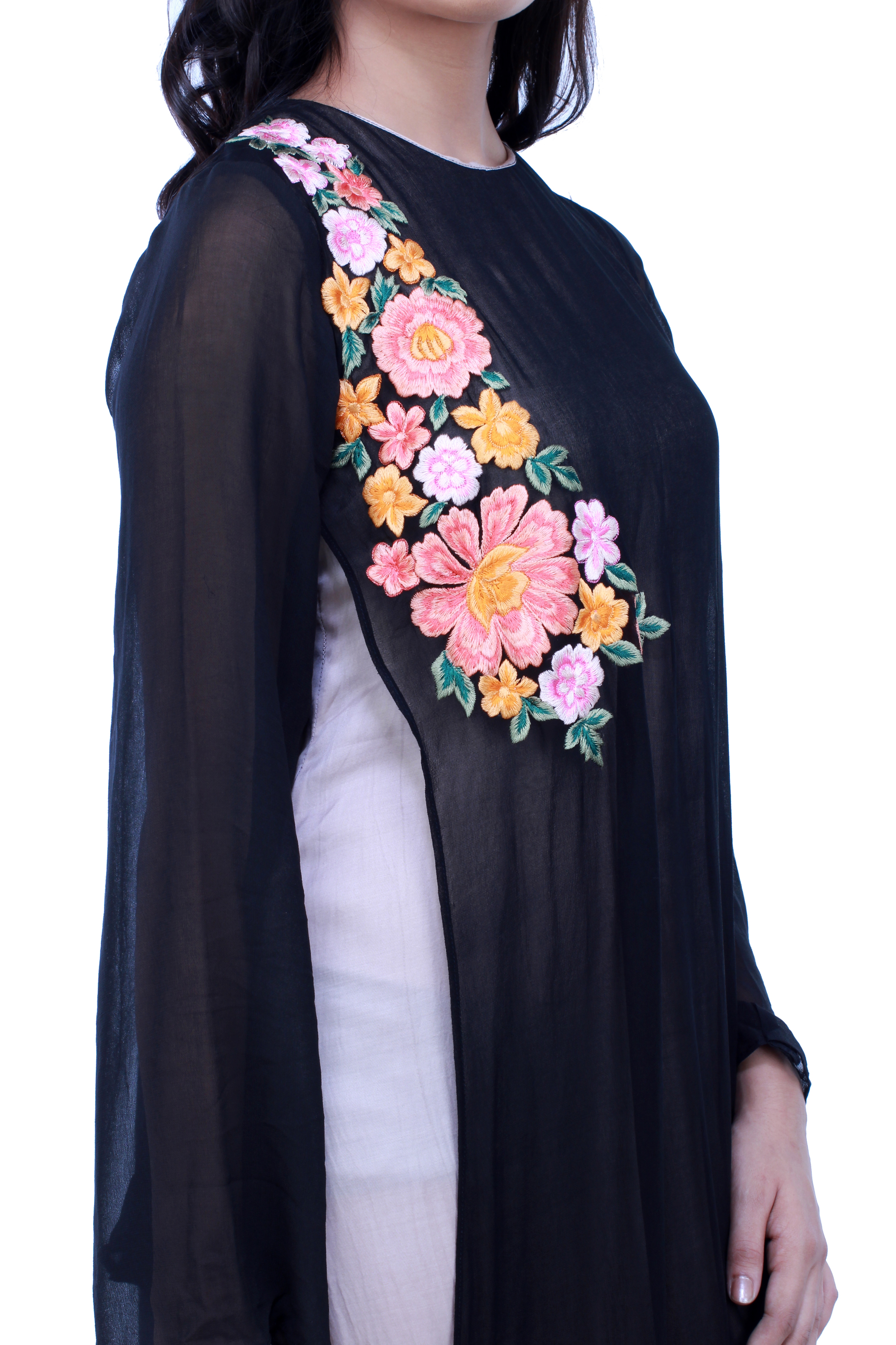 Long Wrap Kurti