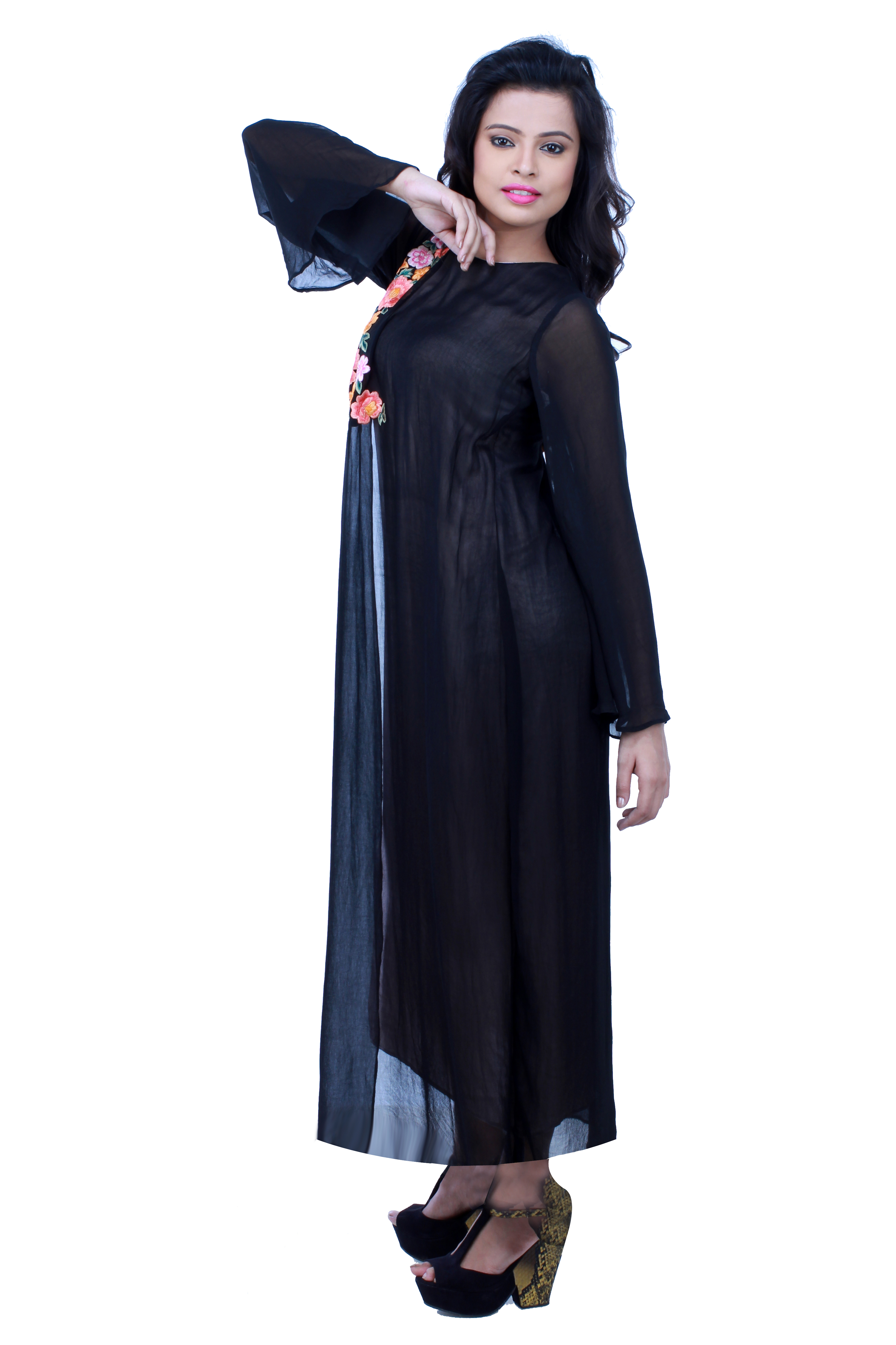 Long Wrap Kurti
