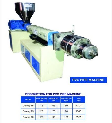 पीवीसी पाइप मशीन