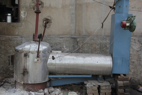 Modified Bolier Based Mawa Making Machine