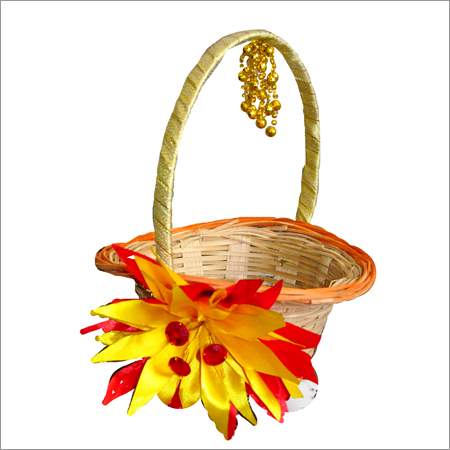 Decorative Chocolate Bamboo Baskets