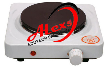 Hot Plate - Metal/Ceramic, 150x150mm, White, 500W, 50-300°C, 220V | Corrosion Resistant, Easy Maintenance, No Oil Pick Up