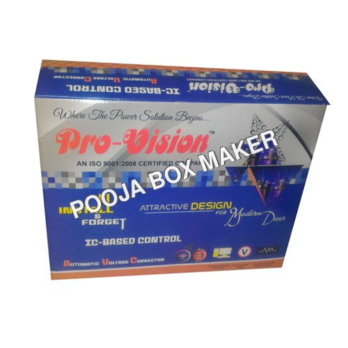 Voltage Stablizer Packaging Box