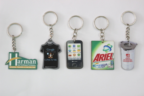 Wooden Key Chain - Custom Shape, 4 Color Printing | Indian Style, Professional Theme, Rust Proof Key Ring