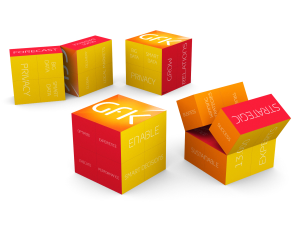 Magic Cube - Black Hips Plastic