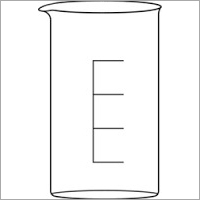 Lab Glass Beaker Spout