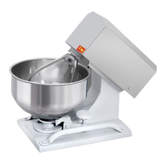 Dough Kneading Machine - Stainless Steel 10 Kg Capacity | Lightweight, Low Noise Operation, Portable Atta-Making Solution