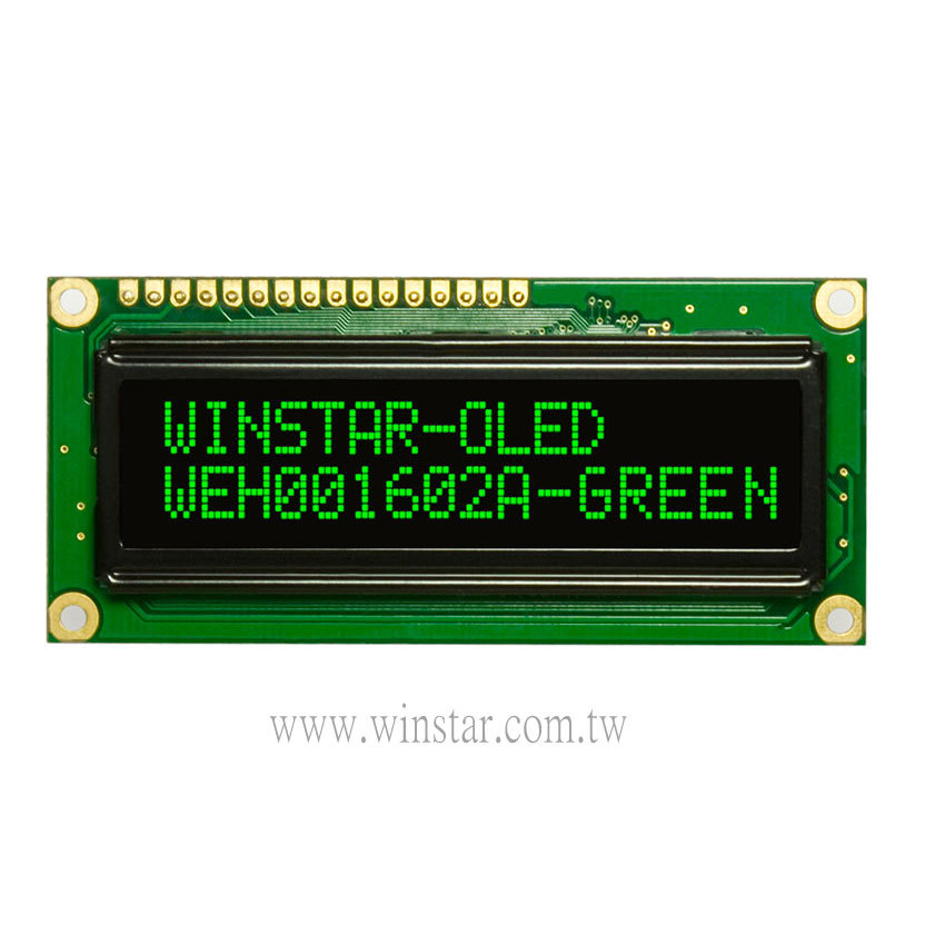 16x2 Cob Oled Character Display