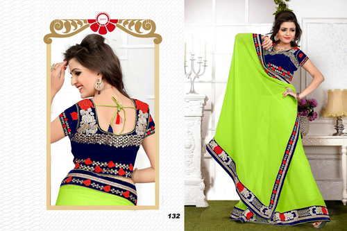 Designer Polyester Saree