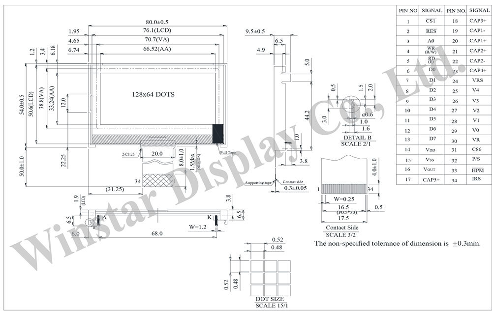 Cog Lcd Module