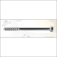 सिल्वर स्मॉल कैनुलेटेड स्क्रू शॉर्ट थ्रेड (दीया 4.0 एमएम)