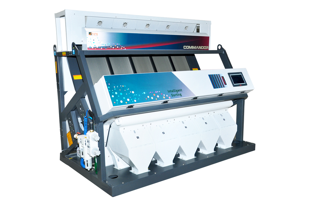 Wheat Colour Sorter Machine - Durable Stainless Steel Build | Precision Colour Detection and Sorting Technology