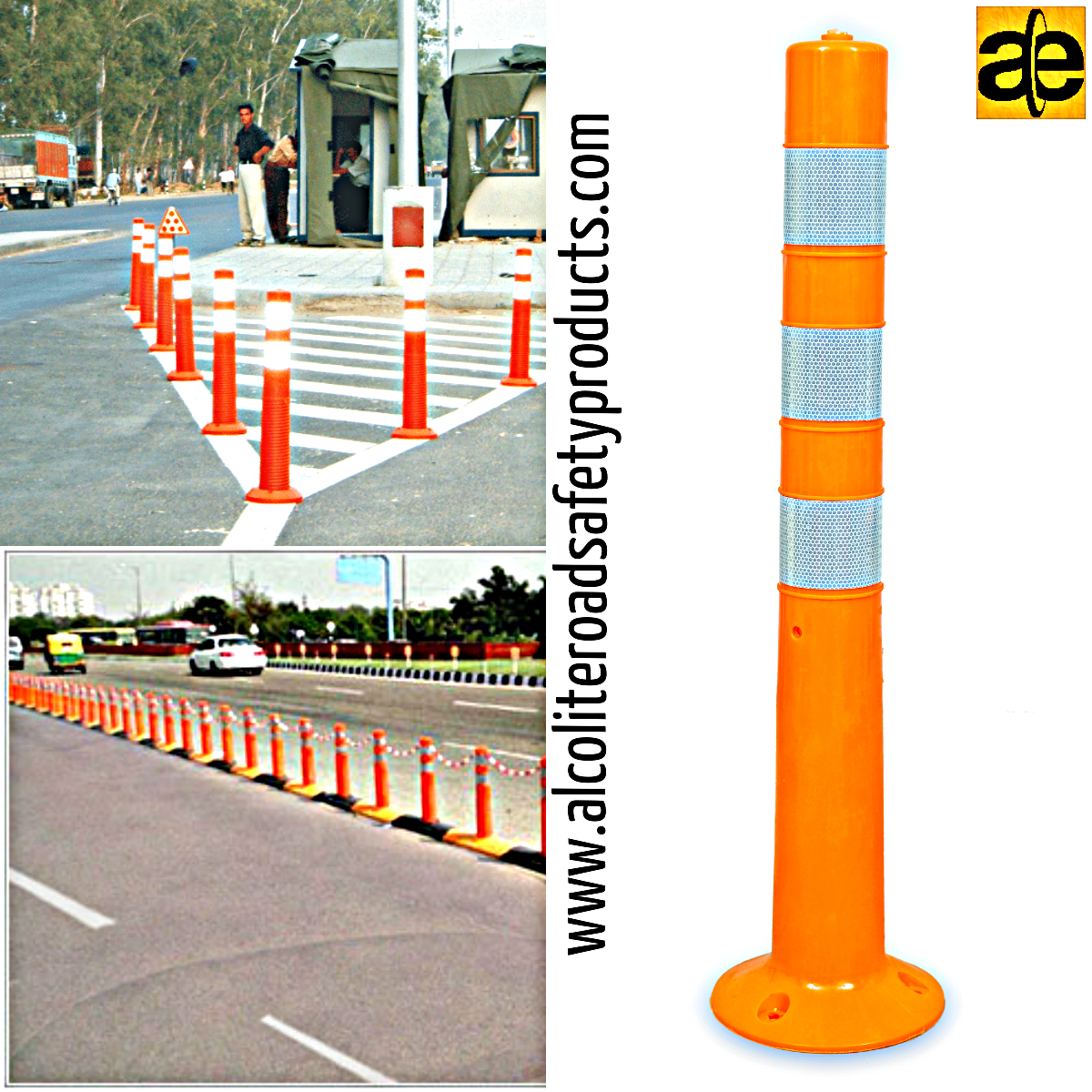 Spring Post / Flexible Delineator