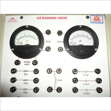 LCR अनुनाद परिपथ यंत्र