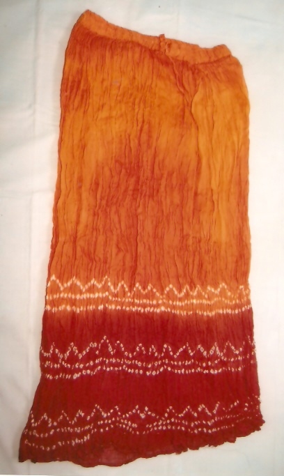 Multi Color Rayon Traditional Printed Skirts Wholesale