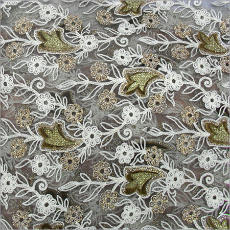 Designer Embroiderd Fabrics