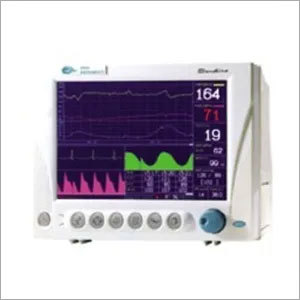 Fetal Monitor - High-Quality Materials, White Color, Digital LCD Display, Rechargeable Battery, Wired Connectivity | Monitoring Fetal Heart Rate & Uterine Contractions