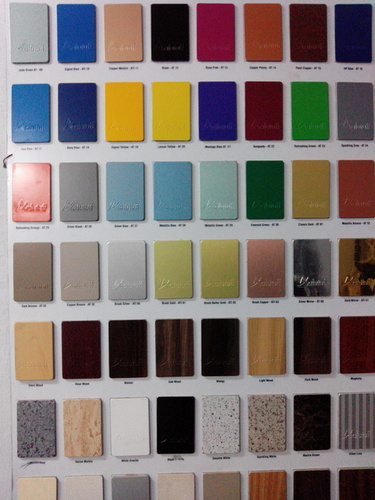 एसीपी रंग कार्ड