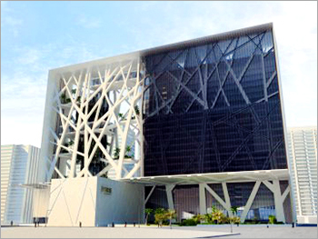 GRC Cladding Panels - Glass Reinforced Concrete, Customizable Dimensions, White Finish | Scratch Resistant, Splendid Look, Long Lasting Sheen, Outstanding Design