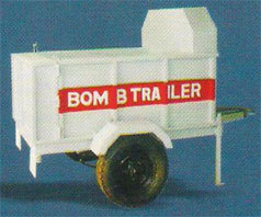 रेत से भरी ट्रॉली