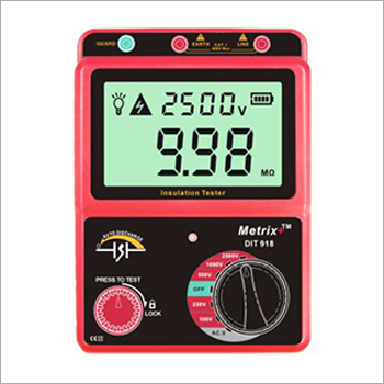 Digital Insulation Tester Dit 918 - Color: Red & Black