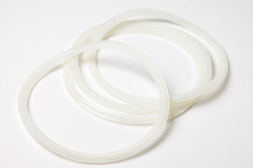 Tc Gasket - Ptfe Envelope Gasket Nb & Od, Black, Chemical & Temperature Resistant