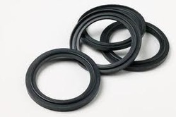 Tc Gasket - Ptfe Envelope Gasket Nb & Od, Black, Chemical & Temperature Resistant