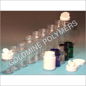 Clear Pet Jars - Plastic, 500 ML, White, Blue, Green | Rigid Design, Smooth Finish, Dimensional Accuracy, Highly Spacious, Portable