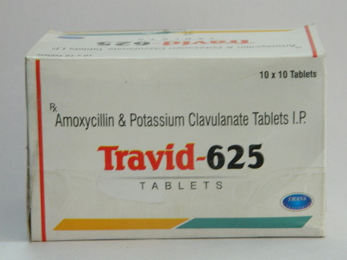 Travid-625 Tablets Application: For Medical Store Use