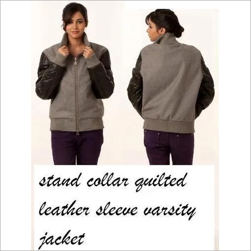 Any Quilted Sleeves Varsity Jackets