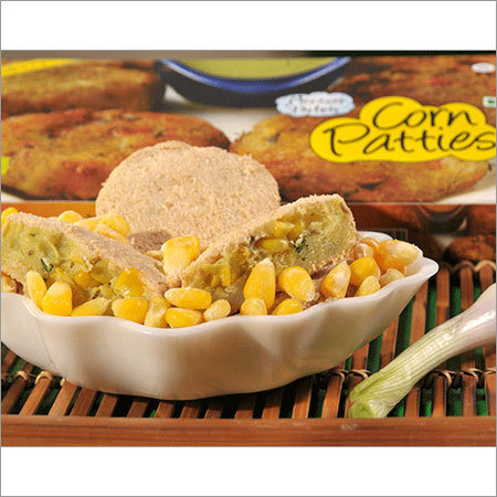 Frozen Stuffed Corn Patties