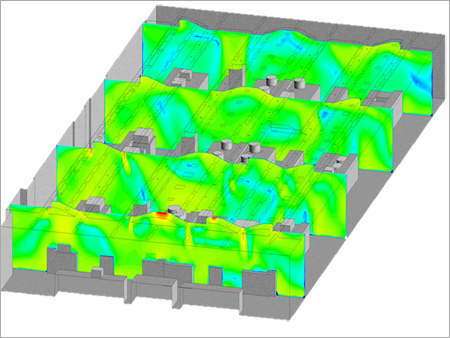 Kitchen Ventilation CFD Analysis Services
